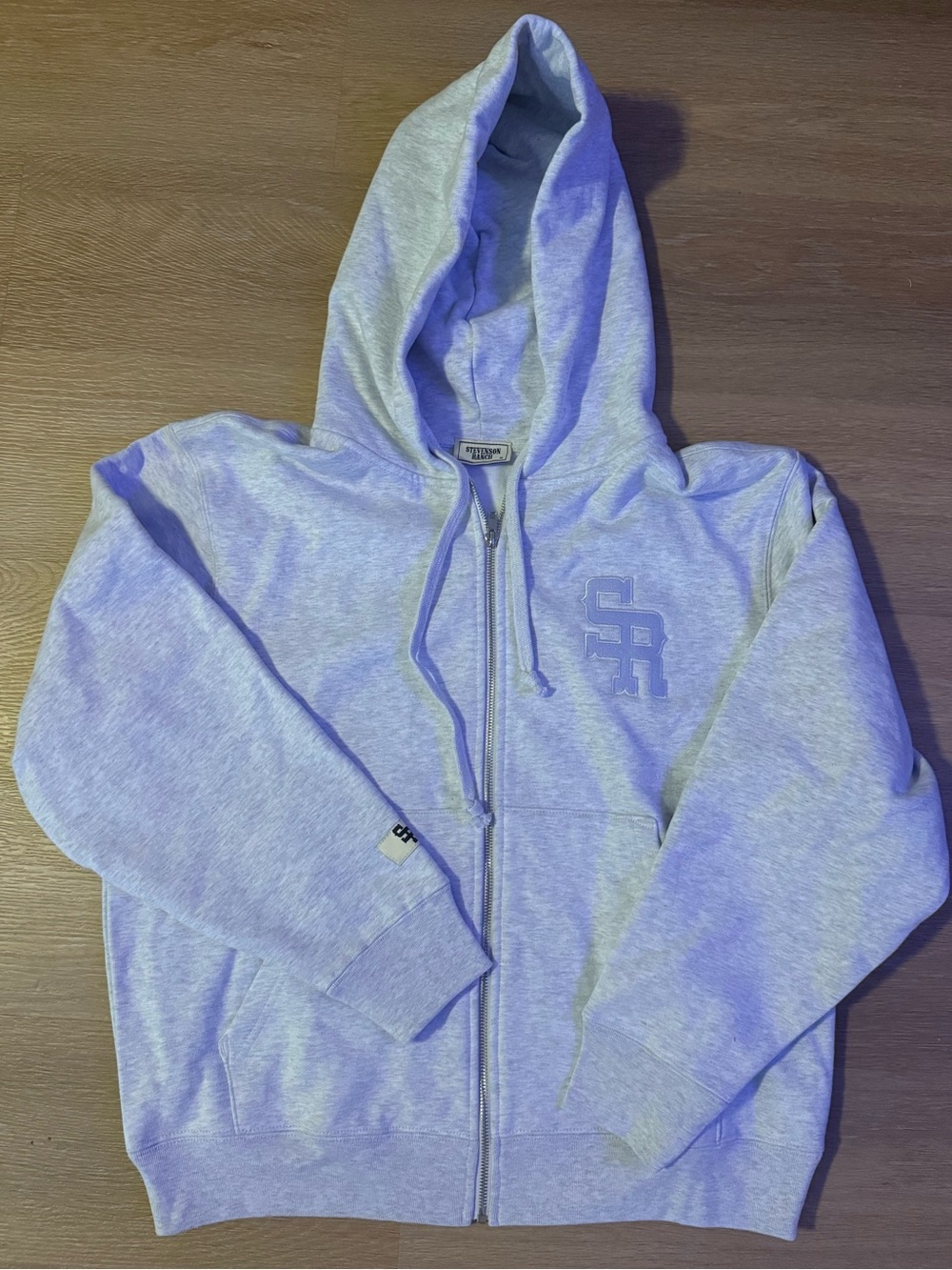 Stevenson Ranch Steadfast Zip-Up Hoodie (Ash
Grey)